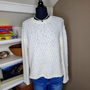 525 America cream chunky sweater.